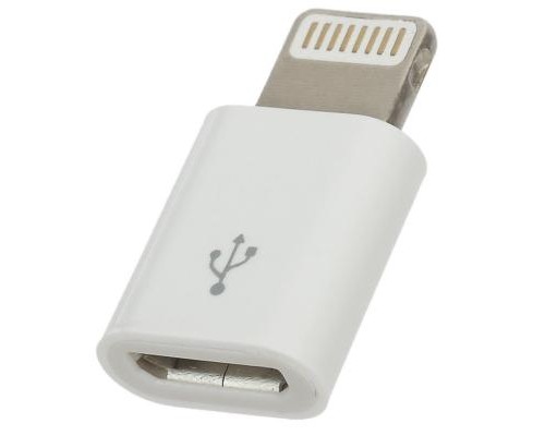 Перехідник PowerPlant Apple Lightning 8-pin to Micro USB (DV00DV4047) Перехідник PowerPlant Apple Lightning 8-pin to Micro USB (DV00DV4047)