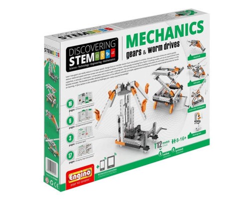 Конструктор Engino Stem Механика Шестерни и червячная передача (STEM05)