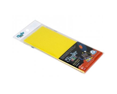Стрижень для 3D-ручки 3Doodler Start жовті 24 шт (3DS-ECO04-YELLOW-24)
