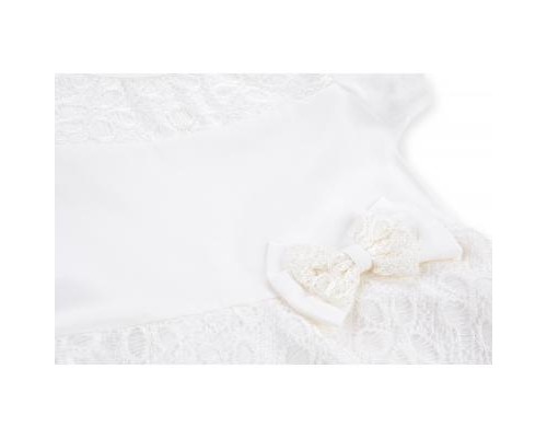 Плаття дитяче Breeze с гипюровой фигурной юбкой (8302-98G-beige)