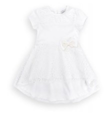 Плаття дитяче Breeze с гипюровой фигурной юбкой (8302-98G-beige)