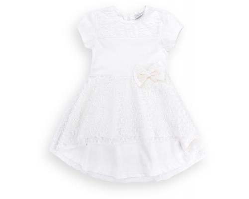 Плаття дитяче Breeze с гипюровой фигурной юбкой (8302-98G-beige)