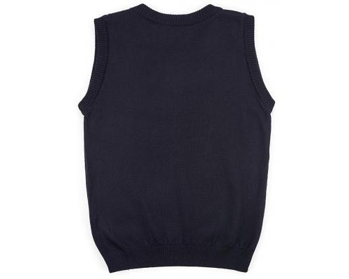 Жилет дитячий Na в'язаний (12-2064-140B-blue)