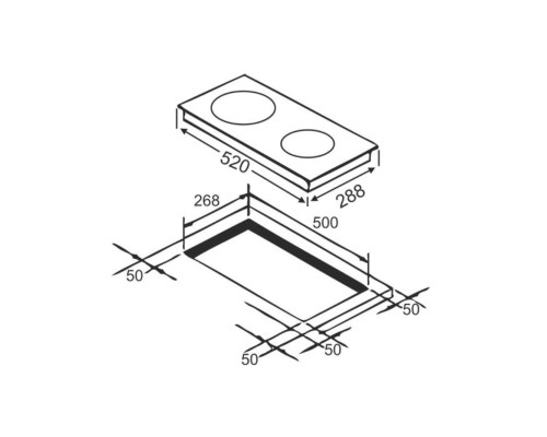 Варочна поверхня Interline HHV 536 SPT BA