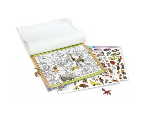 Набір для творчості Melissa&Doug Знайди і наклей наклейку Пригоди (MD30151)