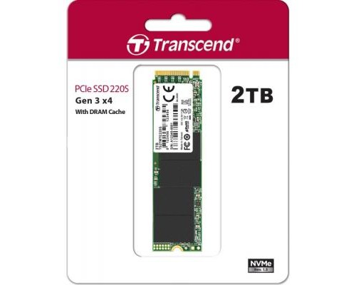 Накопичувач SSD M.2 2280 2TB Transcend (TS2TMTE220S)