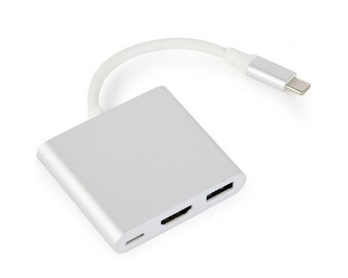 Перехідник USB Type-C to HDMI Cablexpert (A-CM-HDMIF-02-SV)