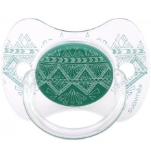 Пустушка Suavinex Couture 18 мес. 2 шт. зелена (304235)