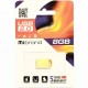 USB флеш накопичувач Mibrand 8GB lynx Gold USB 2.0 (MI2.0/LY8M2G) 