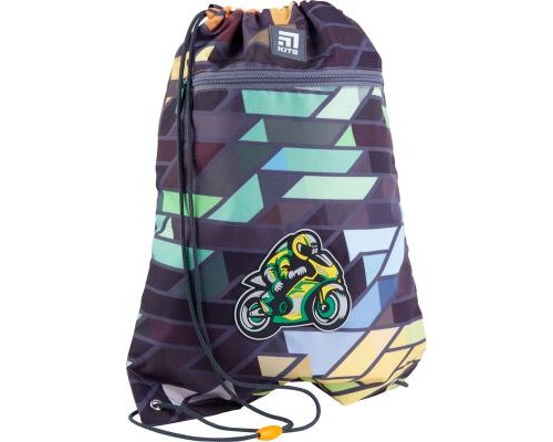 Сумка для взуття Kite Education Motorbike з кишенею (K21-601M-8)