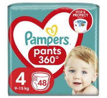 Підгузки Pampers трусики Pampers Pants Розмір 4 (9-15 кг) 48 шт. (8006540068755)