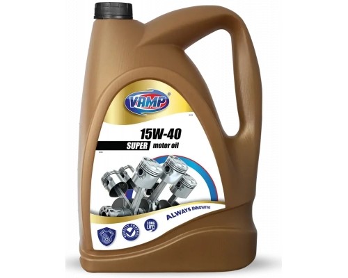 Моторна олива ВАМП 15W40 Super SG/CD кан.4л (4703)