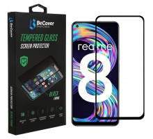Скло захисне BeCover Realme 8 Black (706657)