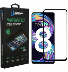 Скло захисне BeCover Realme 8 Black (706657)