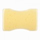 Губка для миття CarLife SUPER з великими порами 195x130x70mm, жовта (CL-415)