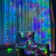 Гірлянда ColorWay штора водоспад 3x3м 300LED 220V кольорова (CW-GW-300L33VWFMC)