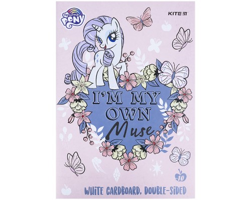 Білий картон Kite А4, 10 аркушів (LP21-254)