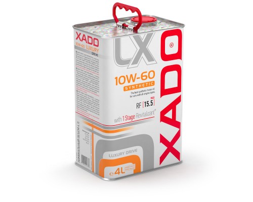 Моторна олива Xado 10W-60 XADO Luxury Drive 4л (ХА 20276)