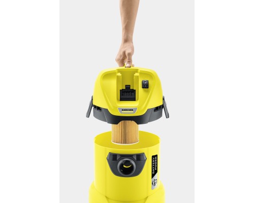 Пилосос будівельний Karcher WD 3 Battery (без АКБ та ЗП) (1.629-910.0)
