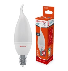 Лампочка Electrum С37 6W PA LC-32/1 Е14 4000K (A-LC-1946)