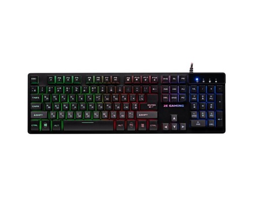 Клавіатура 2E Gaming KG280 LED Ukr USB Black (2E-KG280UB)