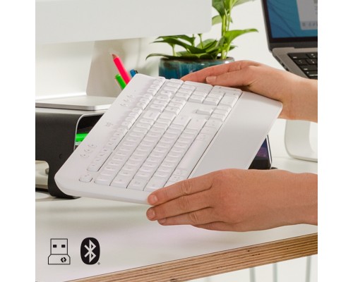 Клавіатура Logitech Signature K650 USB/Bluetooth UA Off-White (920-010977)