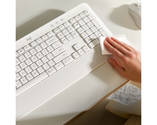Клавіатура Logitech Signature K650 USB/Bluetooth UA Off-White (920-010977)