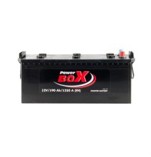 Акумулятор автомобільний PowerBox 190 Аh/12V А1 Euro (SLF190-00)