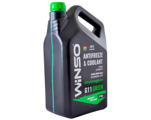 Антифриз WINSO WINSO GREEN G11 green 5kg (880950) 