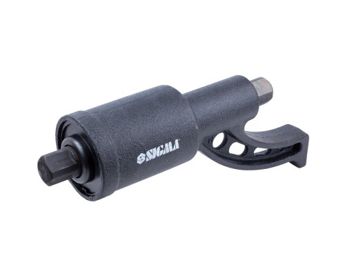 Гайковерт Sigma ручной 350мм, 6800Нм (1:68) с насадками 32, 33мм (6009021)