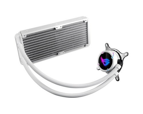 Система рідинного охолодження ASUS ROG STRIX LC 240 RGB WHITE EDITION AMD AM4, TR4, LGA 115x,1366,2011,2011-3,2066 RGB WHITE EDITIO (90RC0062-M0UAY0)