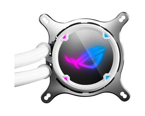 Система рідинного охолодження ASUS ROG STRIX LC 240 RGB WHITE EDITION AMD AM4, TR4, LGA 115x,1366,2011,2011-3,2066 RGB WHITE EDITIO (90RC0062-M0UAY0)