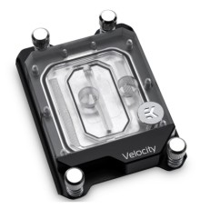 Водоблок Ekwb EK-Quantum Velocity sTR4 D-RGB - Nickel + Plexi (3831109810286)