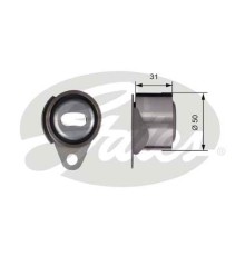 Ролик натягувача ременя Gates T41157