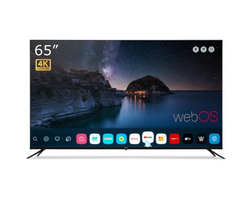 Телевізор Vinga S65UHD25BWEB