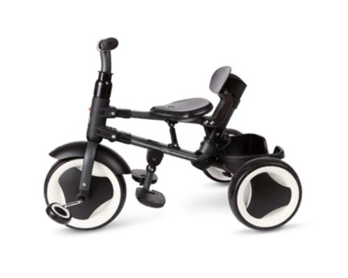 Дитячий велосипед QPlay RITO Rubber складаний триколісний Black (S380-2BlackRubber)