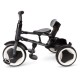 Дитячий велосипед QPlay RITO Rubber складаний триколісний Black (S380-2BlackRubber)