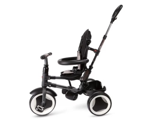 Дитячий велосипед QPlay RITO Rubber складаний триколісний Black (S380-2BlackRubber)