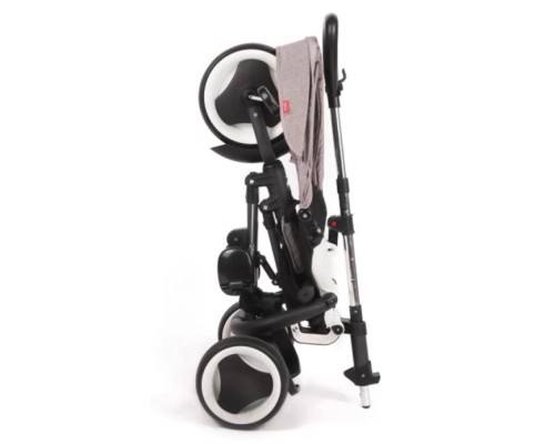 Дитячий велосипед QPlay RITO Rubber складаний триколісний Black (S380-2BlackRubber)