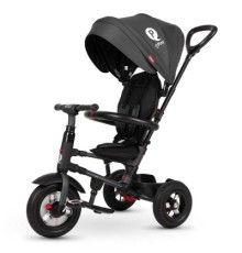 Дитячий велосипед QPlay RITO Rubber складаний триколісний Black (S380-2BlackRubber)