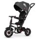 Дитячий велосипед QPlay RITO Rubber складаний триколісний Black (S380-2BlackRubber)