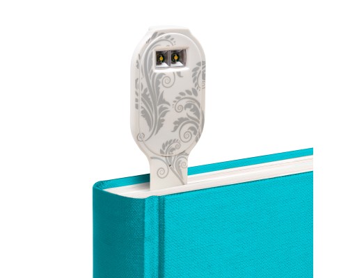Закладки для книг Flexilight ліхтарик Rechargeable - Білі квіти (FLRWF)