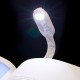 Закладки для книг Flexilight ліхтарик Rechargeable - Білі квіти (FLRWF)