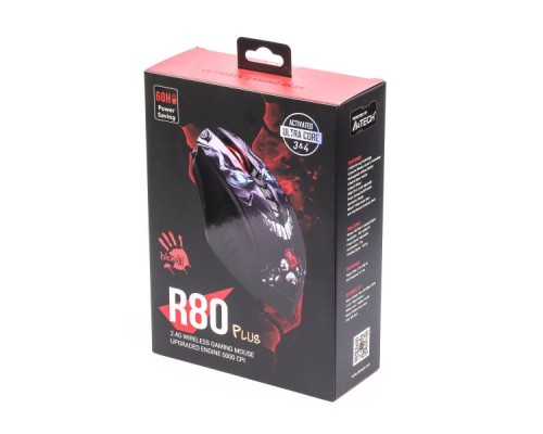Мишка A4Tech Bloody R80 Plus Wireless Skull (Bloody R80 Plus Skull)