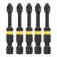 Набір біт DeWALT IMPACT TORSION, ударні, Philips, Ph2, L = 50 мм, 5 шт (DT7998T)