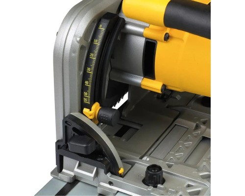 Дискова пила DeWALT занурювальна ручна, 1300 Вт, диск 165х20 мм, 5.0 кг, кейс TSTAK (DWS520KT)