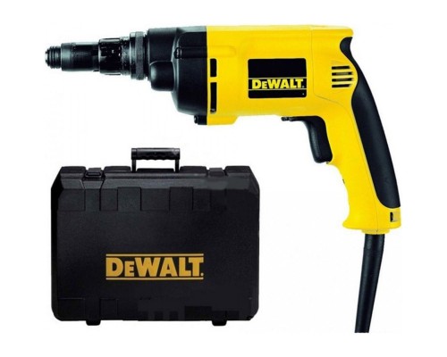 Шуруповерт DeWALT 540 Вт, 4-26 Нм, 0-2500 об/хв, вага 1.4 кг, кейс (DW268K)