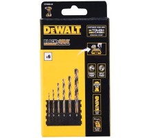 Набір свердл DeWALT у касеті для Tough Case, по металу Black&Gold, 7 шт. (DT70828)
