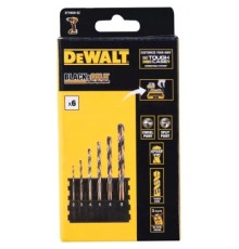 Набір свердл DeWALT у касеті для Tough Case, по металу Black&Gold, 7 шт. (DT70828)