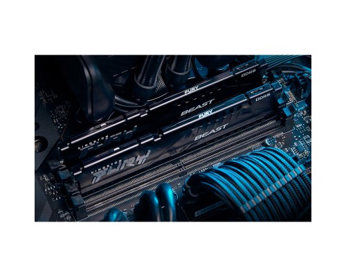 Модуль пам'яті для комп'ютера DDR5 64GB (2x32GB) 5200 MHz Beast Black Kingston Fury (ex.HyperX) (KF552C40BBK2-64) Модуль пам'яті для комп'ютера DDR5 64GB (2x32GB) 5200 MHz Beast Black Kingston Fury (ex.HyperX) (KF552C40BBK2-64)